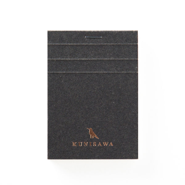 Kunisawa - Bloc de notas A7 - Charcoal