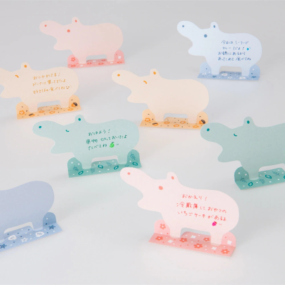 Nakabayashi - Notas adhesivas verticales - Rosa - Nabayan