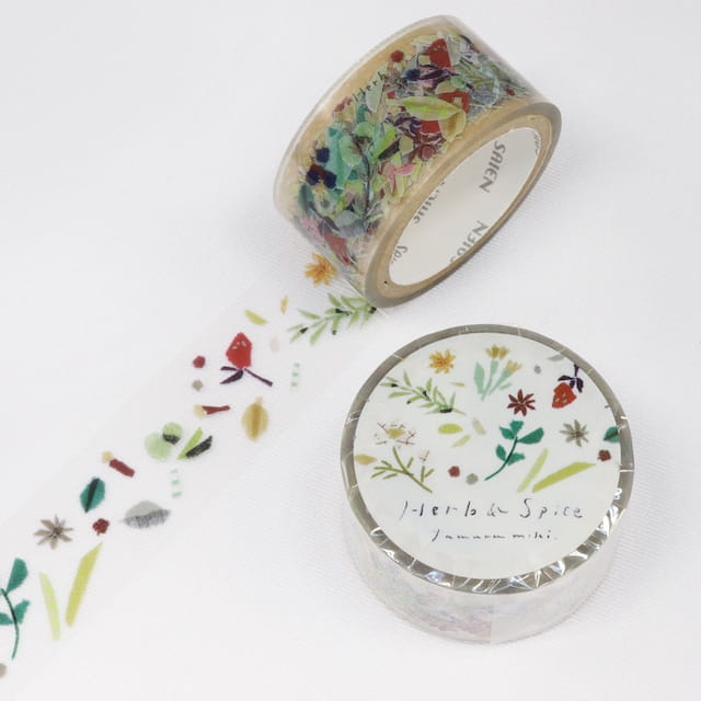 SAIEN - Washi Tape - Herb & Spice HR1007 - Miki Tamura