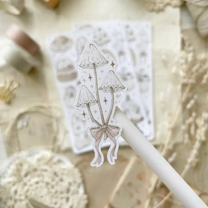 Leela Journals - Hoja de Pegatinas - Fall Whimsical