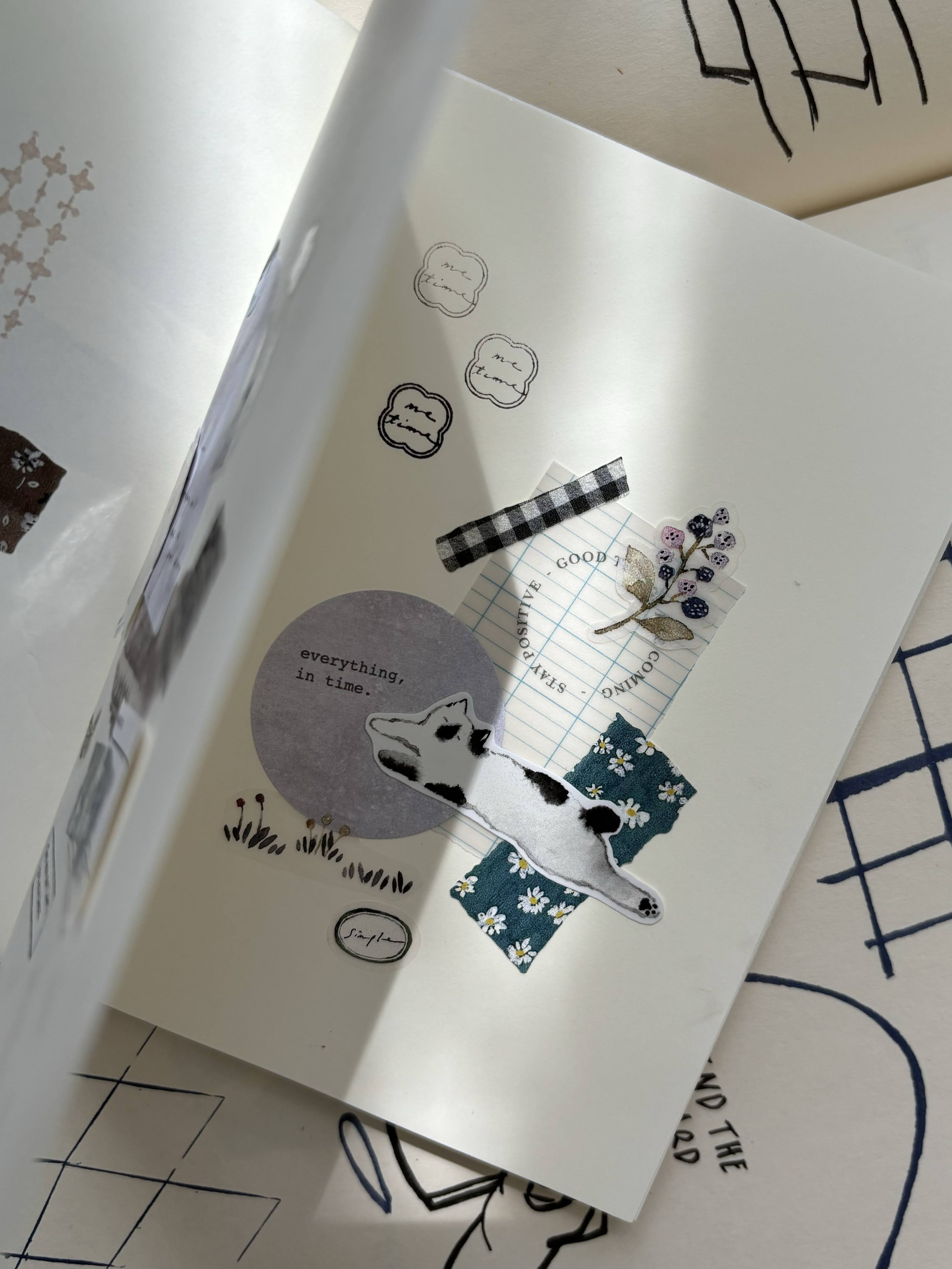 PION - Washi Tape Troquelado 50 mm - Cloth