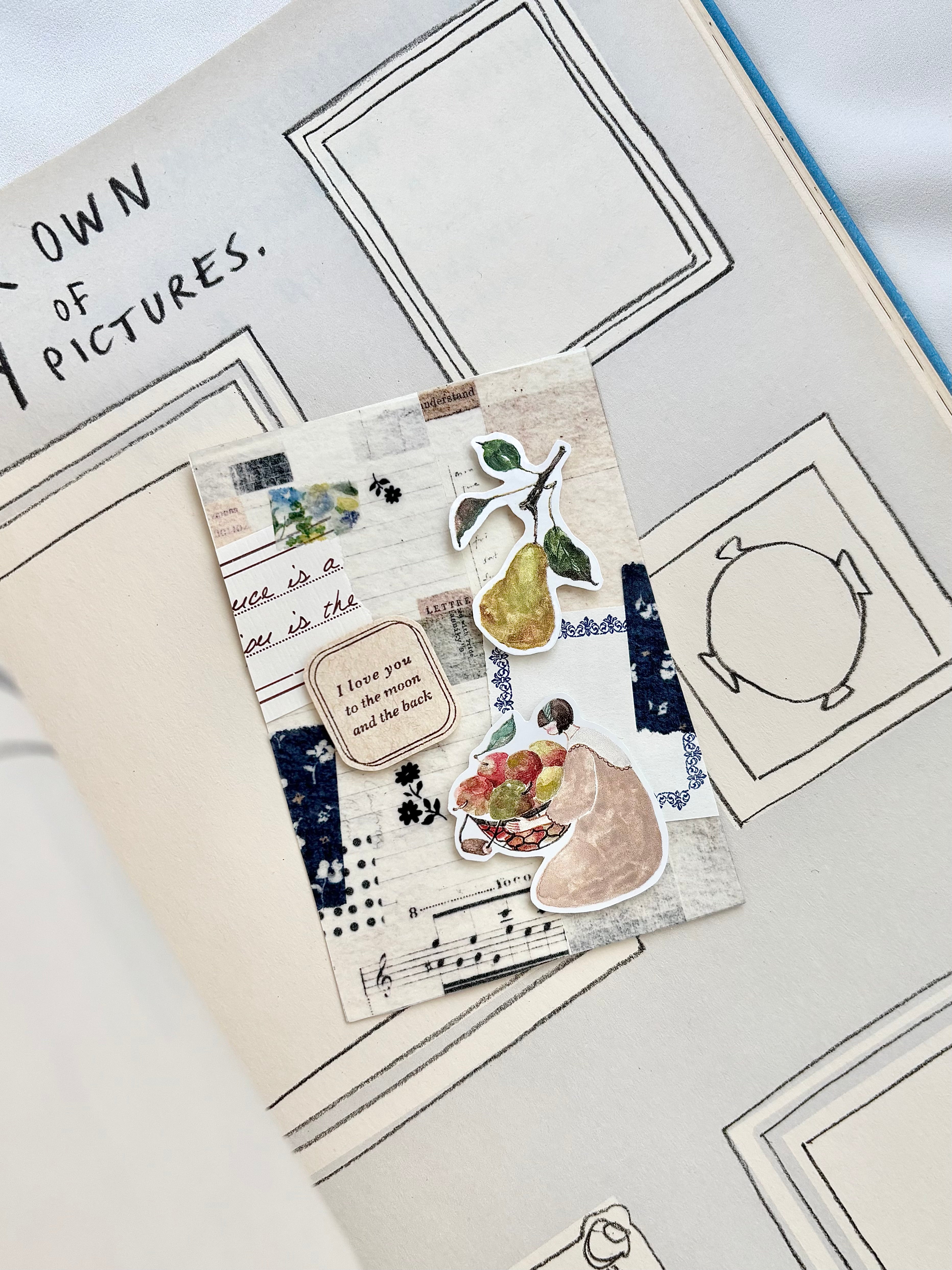 PION - Washi Tape 40 mm - Letter