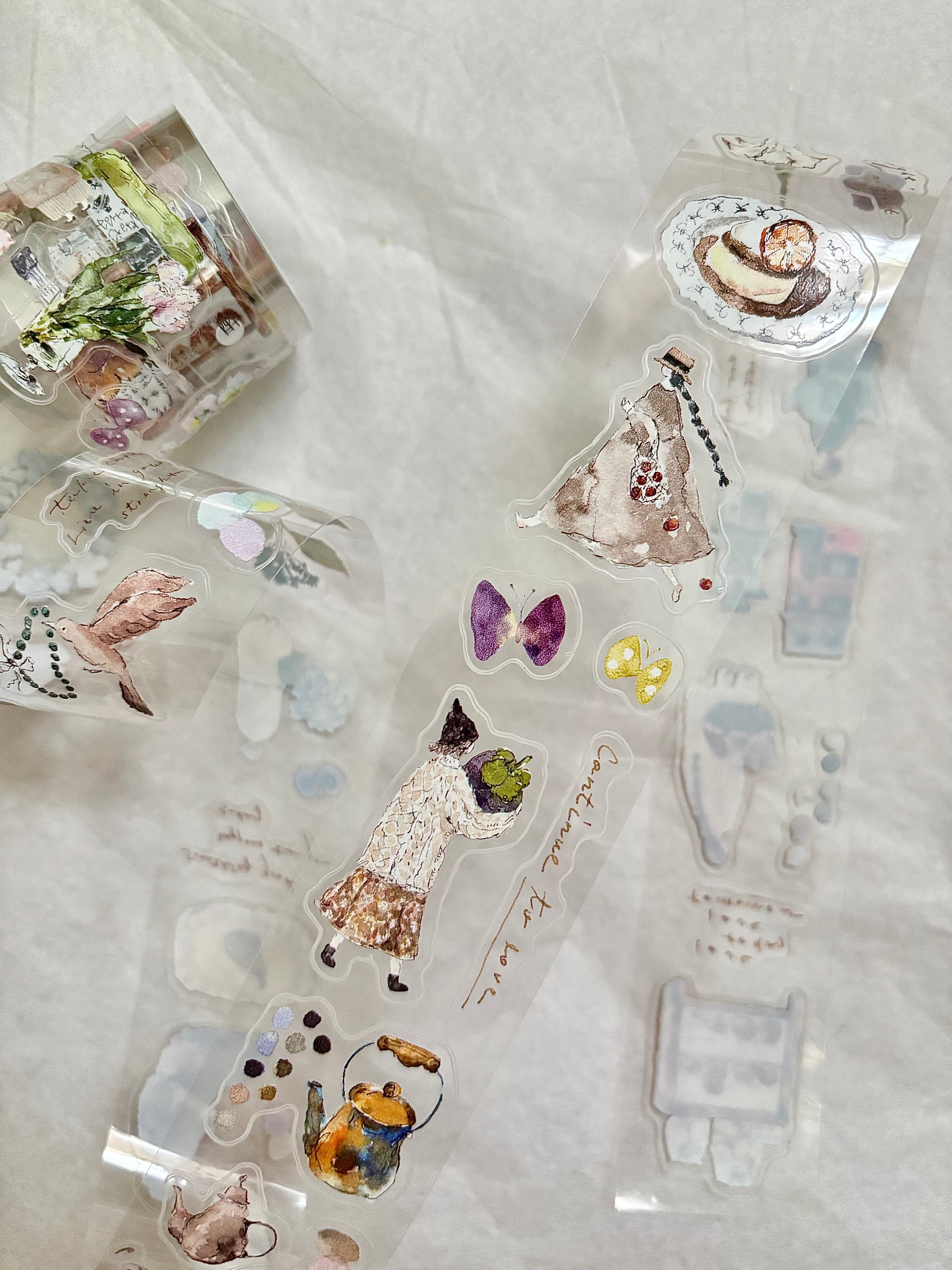 PION - PET Tape Precortado 35 mm - Glossy - Mini Girl