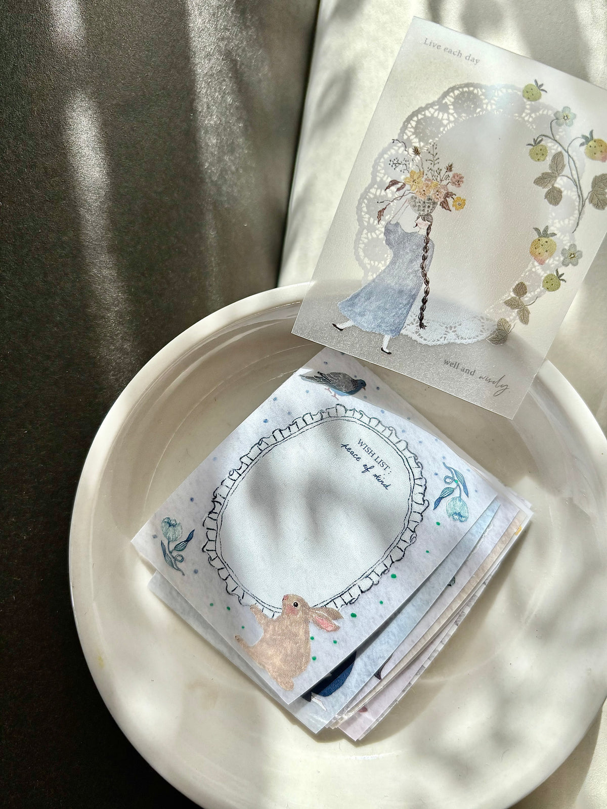 PION - Washi Tape 45 mm - Of The Forest - Tracing Paper Tape