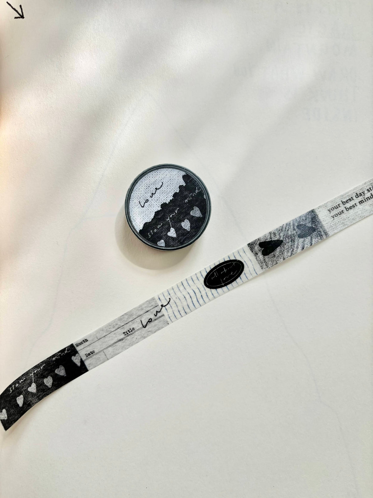 PION - Washi Tape 15 mm - Deco Tape 2