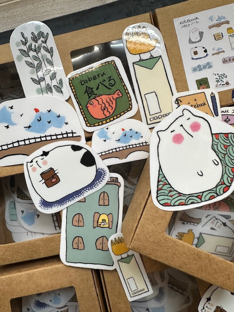 CatDoo - Cajita Pegatinas Die Cut - Box 5 Collection Series