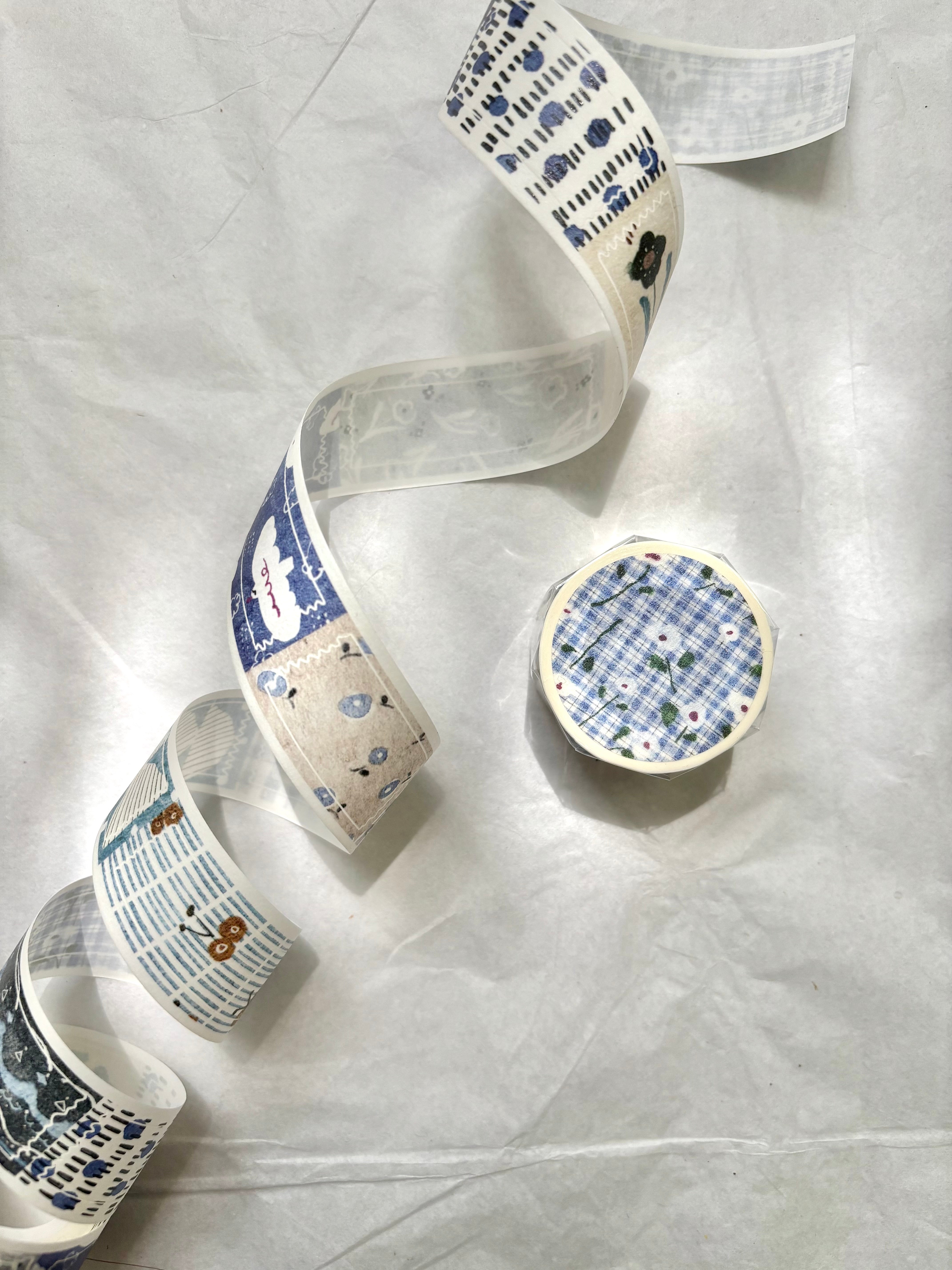 PION - Washi Tape Troquelado 25 mm - Ten Parts