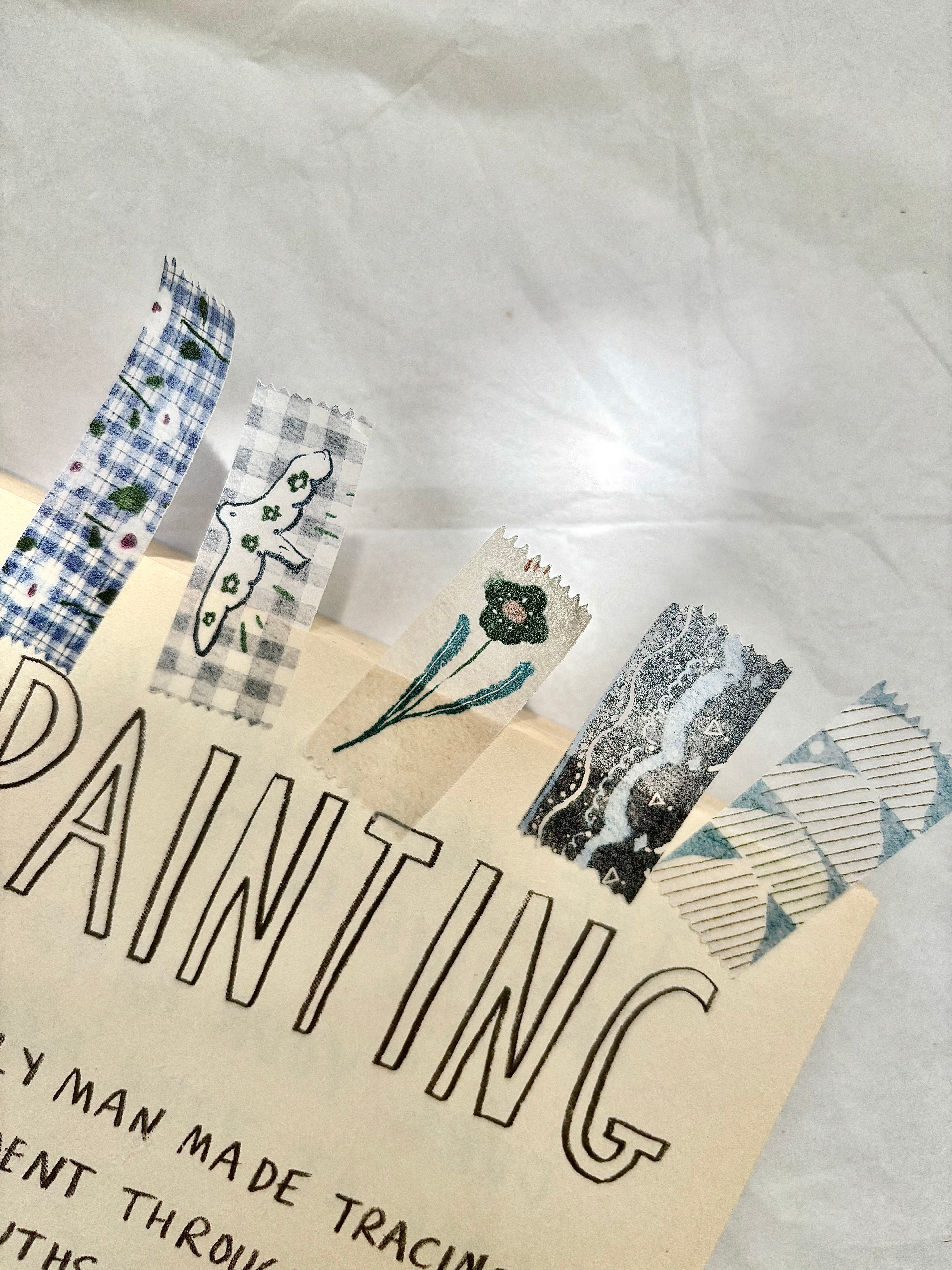 PION - Washi Tape Troquelado 25 mm - Ten Parts