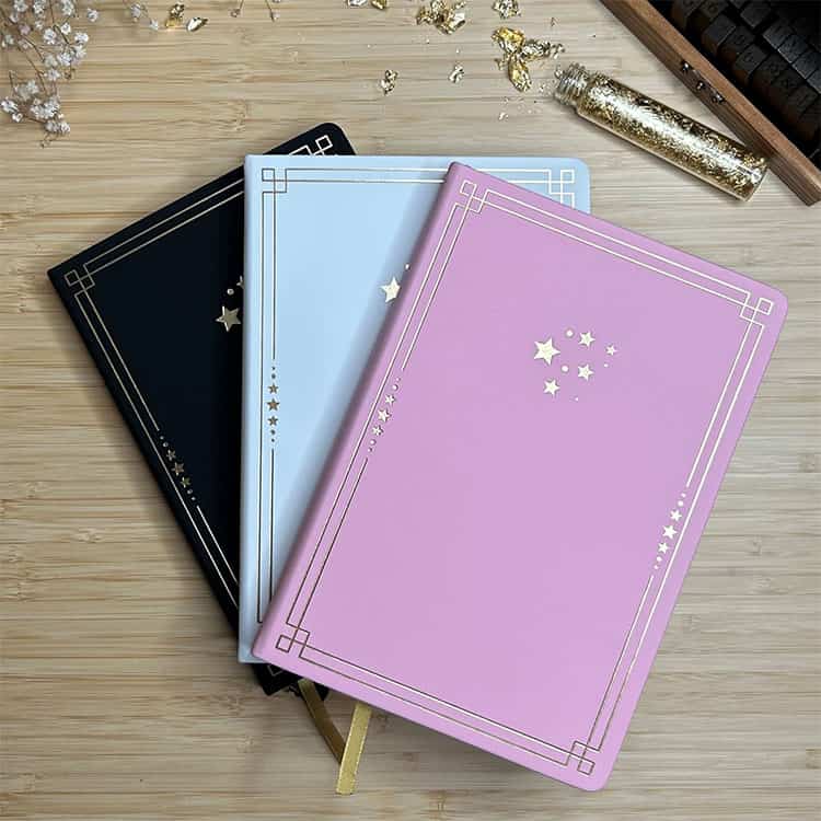 DIBUJOELE - Cuaderno A5 - Mi Libreta de Estrellas - Rosa