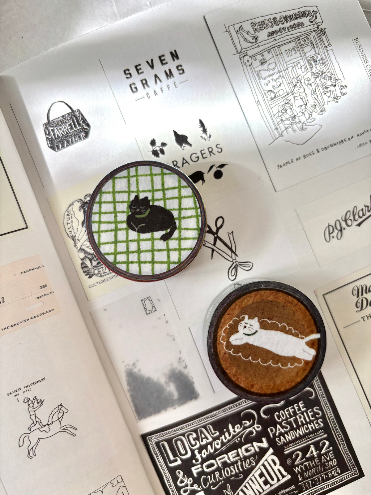 PION - Washi Tape 15 mm - Deco Tape 2
