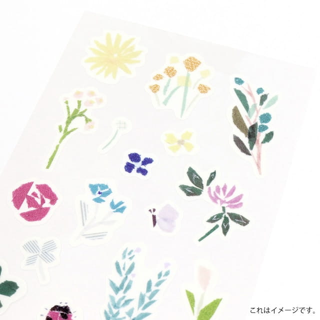 SAIEN - Pegatinas - Wild Flower J-238 - MikiTamura