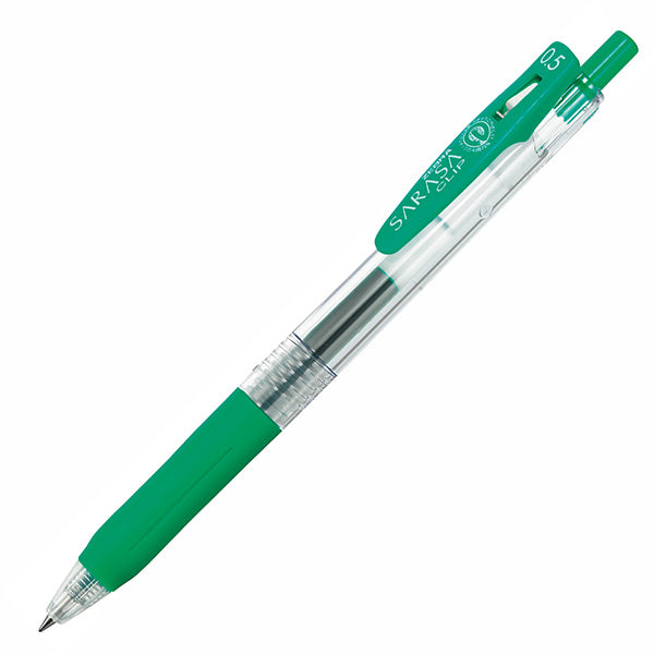 Zebra - Bolígrafo 0.5mm SARASA Clip - Verde