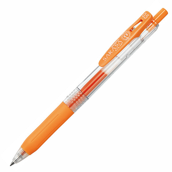 Zebra - Bolígrafo 0.5mm SARASA Clip - Naranja