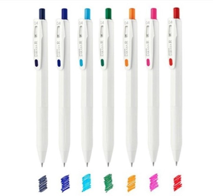 Zebra - Set 7 Bolígrafos 0.4mm SARASA R