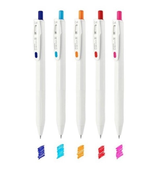 Zebra - Set 5 Bolígrafos 0.4mm SARASA R - Matemáticas