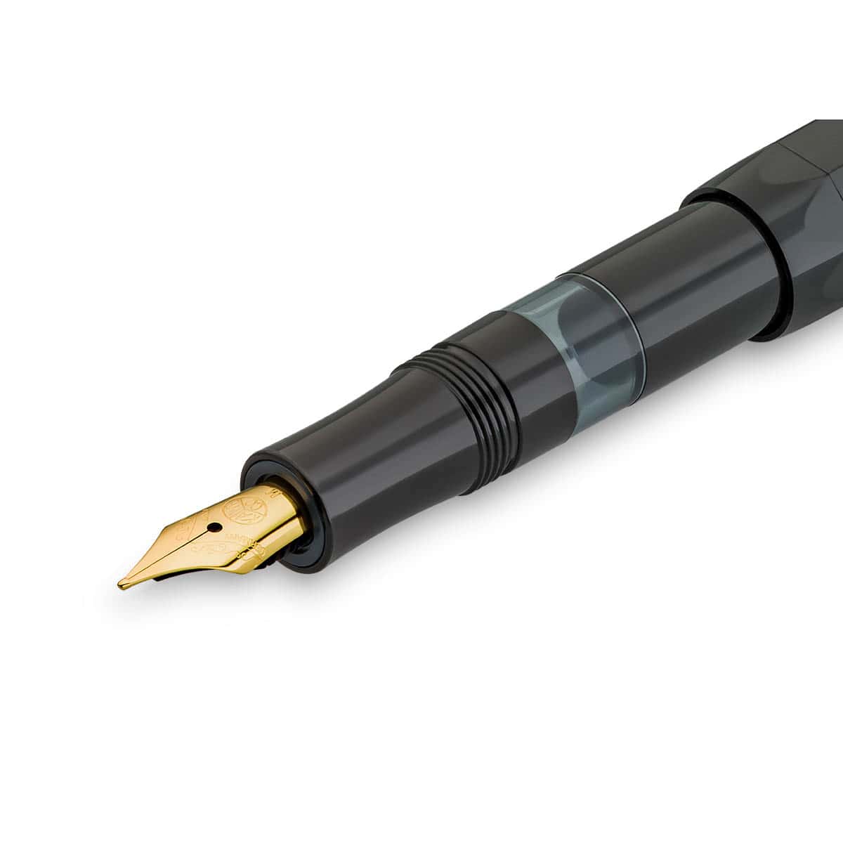 Kaweco - Pluma Estilográfica - Piston Sport CLASSIC - Black/Gold