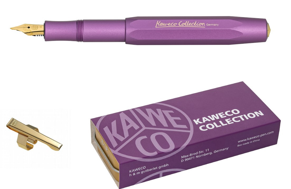 Kaweco - Pluma Estilográfica - COLLECTION Aluminio - Violeta