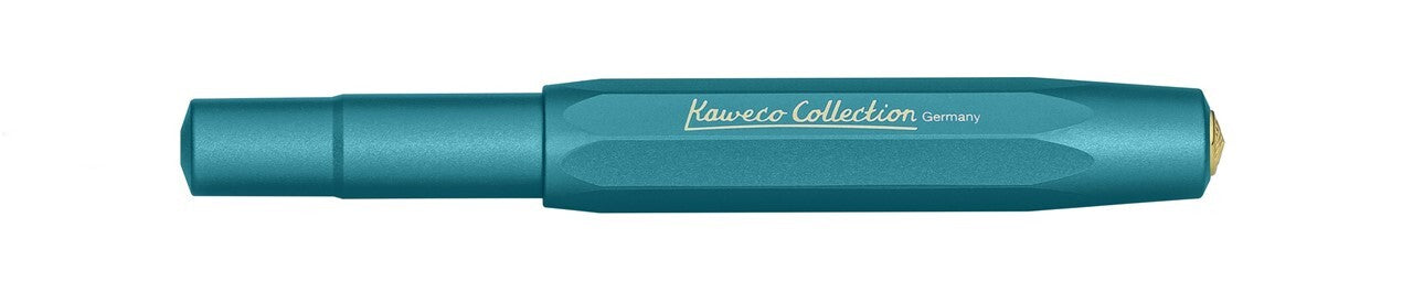 Kaweco - Pluma Estilográfica - COLLECTION Aluminio - Iguana Blue