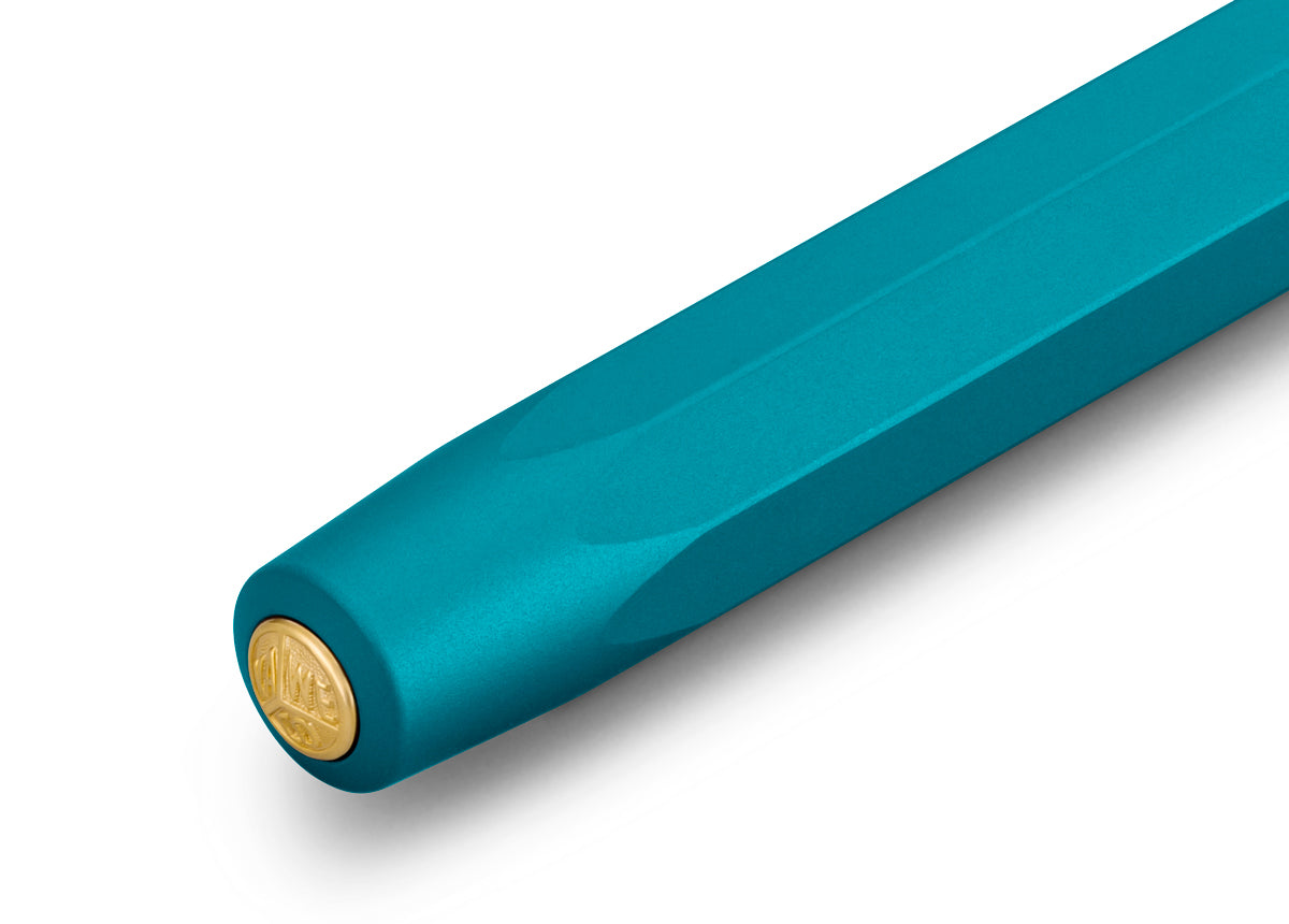 Kaweco - Pluma Estilográfica - COLLECTION Aluminio - Iguana Blue