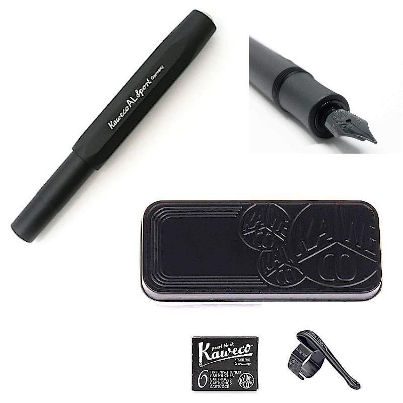 Kaweco - Pluma Estilográfica - Sport Aluminio - All Black