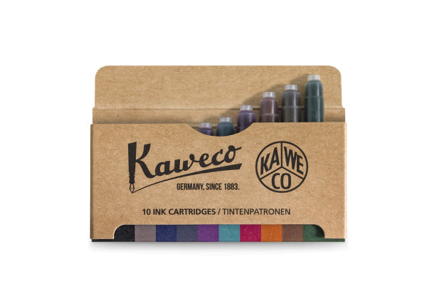 Kaweco - Pack 10 cartuchos tinta - Colores Surtidos