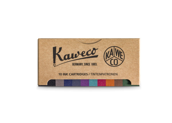 Kaweco - Pack 10 cartuchos tinta - Colores Surtidos
