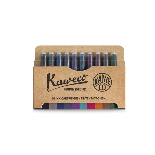 Kaweco - Pack 10 cartuchos tinta - Colores Surtidos