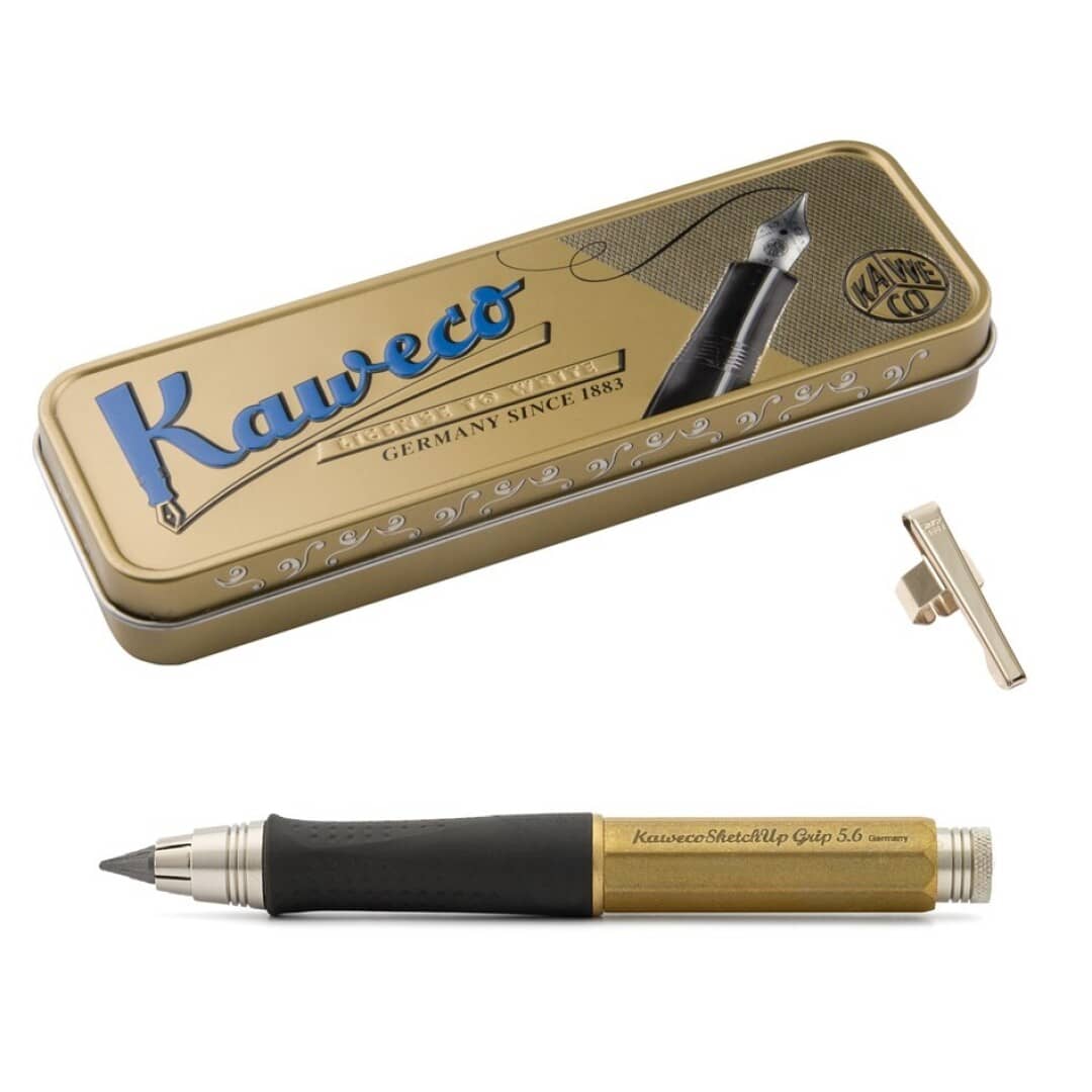 Kaweco - Portaminas Latón 5.6 mm SketchUp - Empuñadura de caucho
