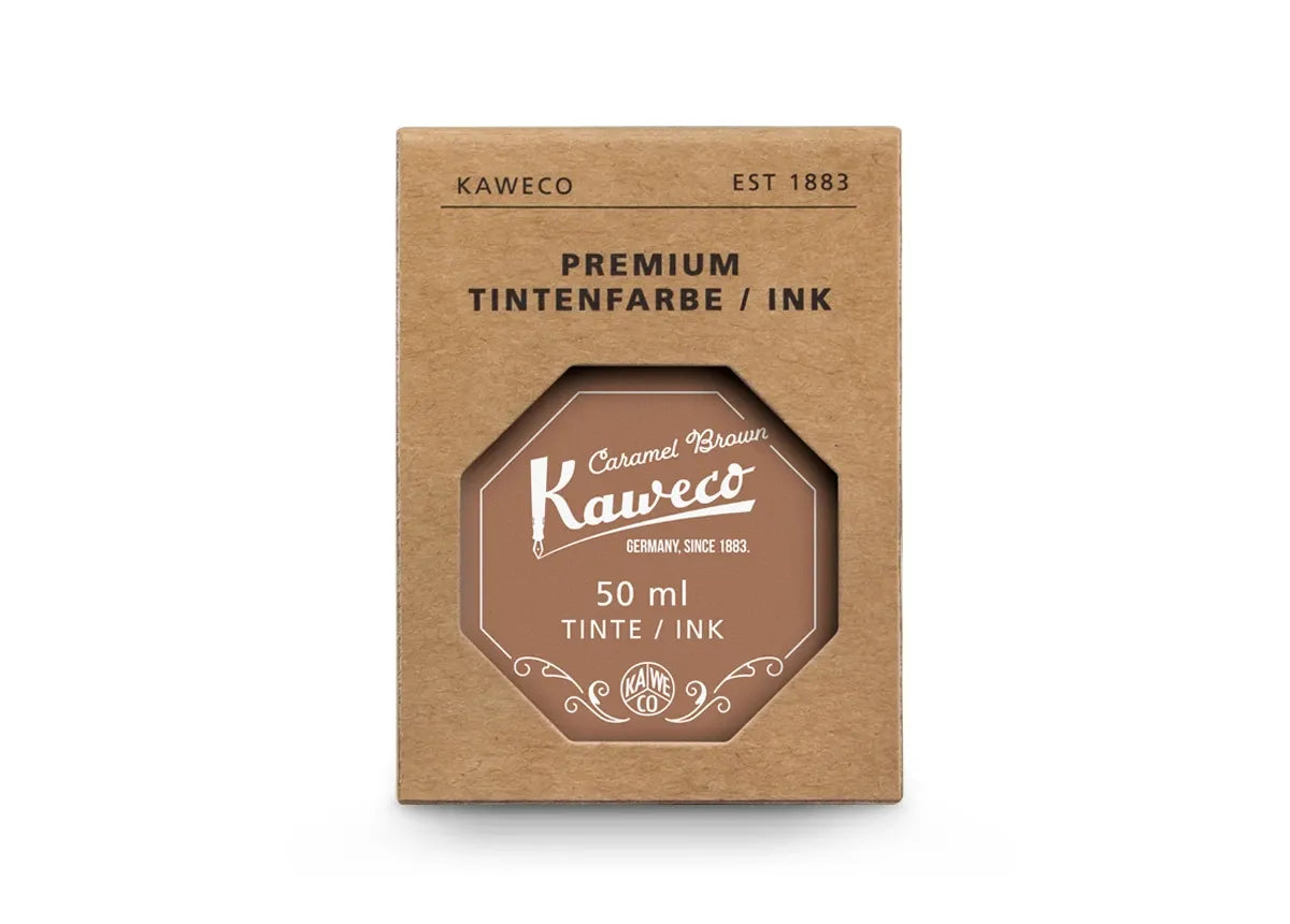 Kaweco - Tintero 50 ml - Sepia - Caramel Brown