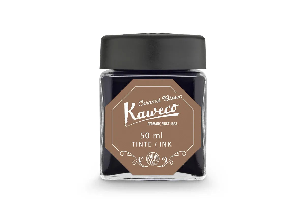 Kaweco - Tintero 50 ml - Sepia - Caramel Brown