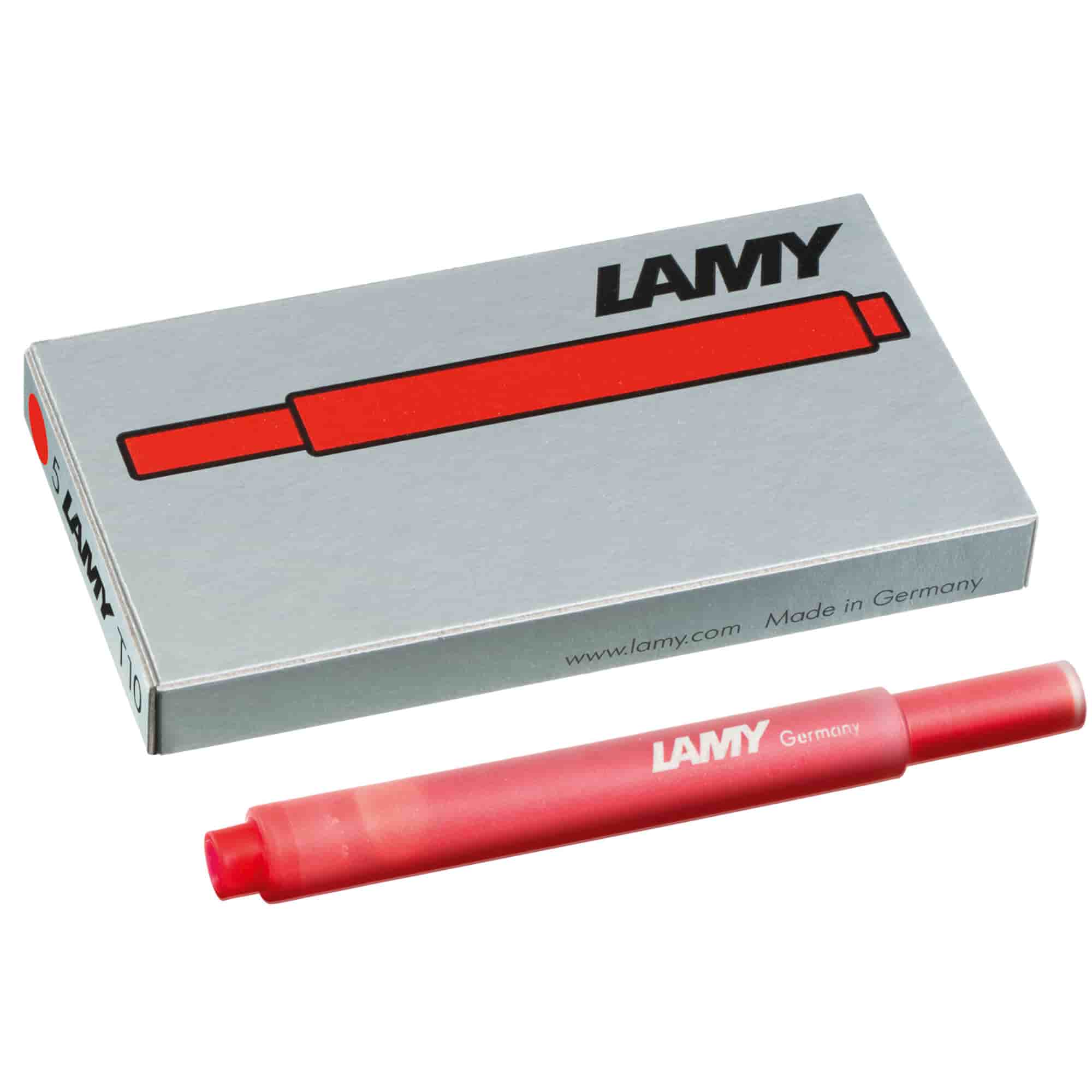 LAMY - Pack 5 cartuchos tinta - Red
