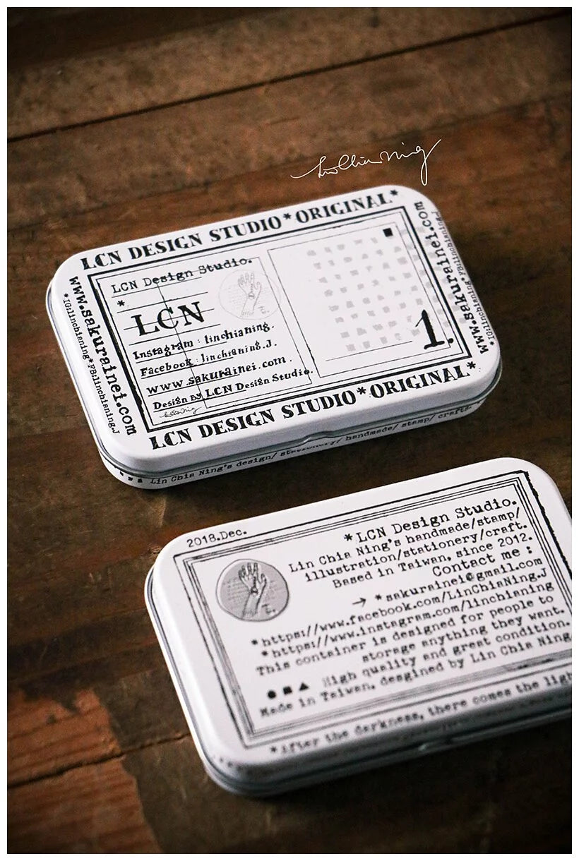 LCN - Caja Metálica Rectangular para Almacenamiento