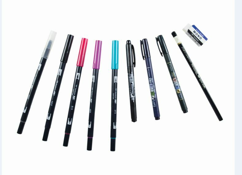 Tombow - Set Lettering - Avanzado