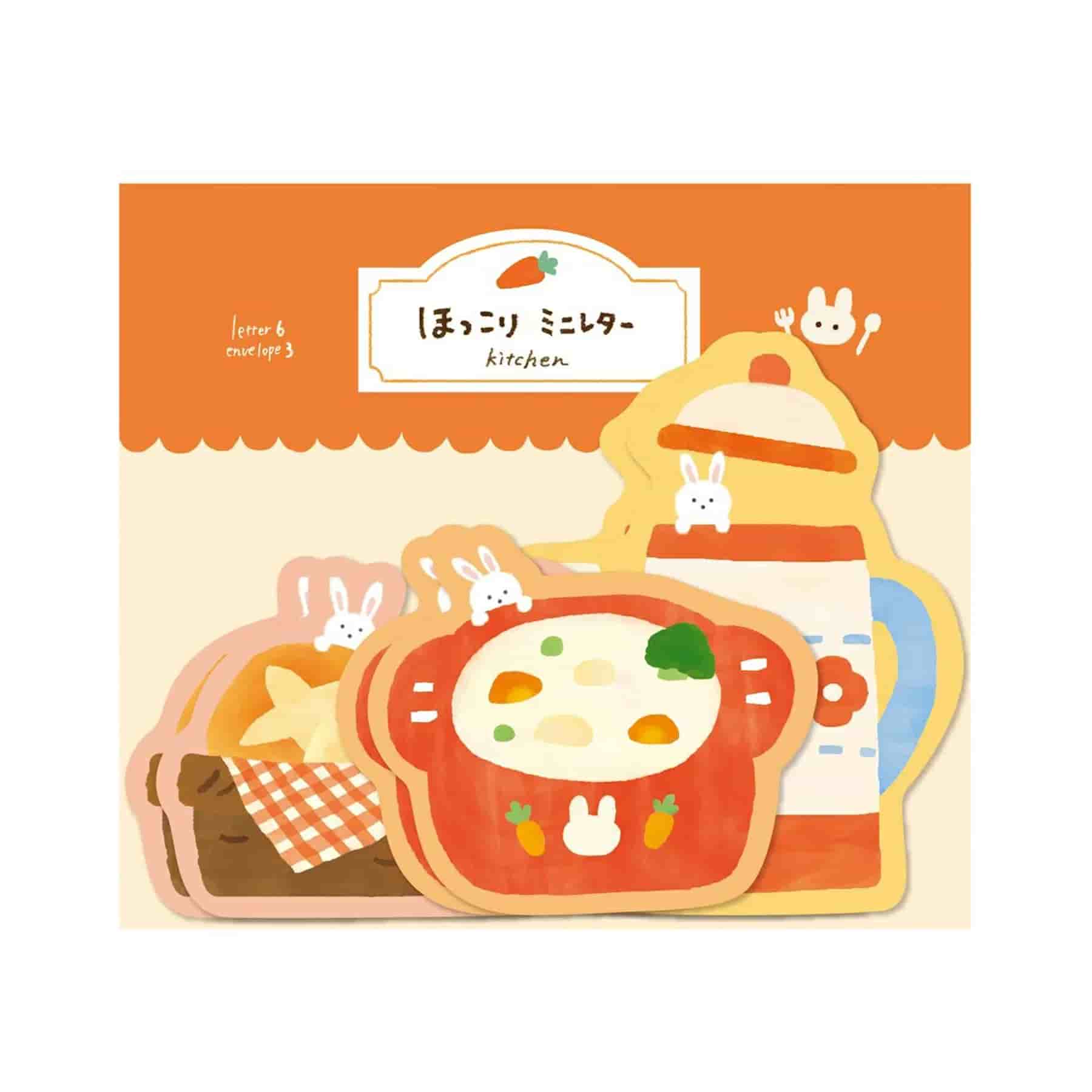 Furukawashiko - Set cartas y sobres mini - Rabbit Kitchen