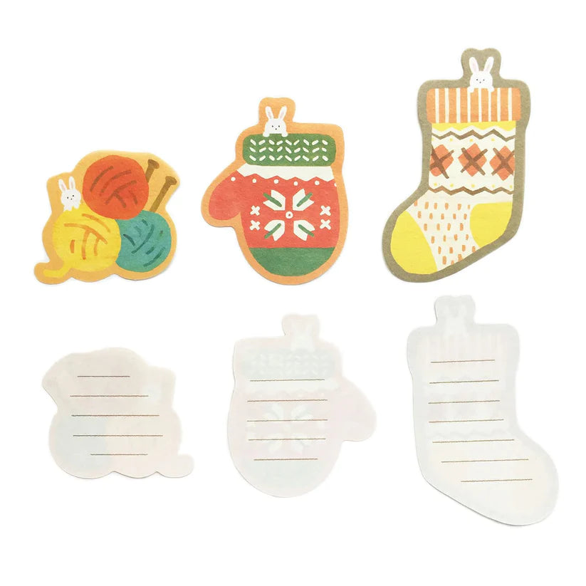 Furukawashiko - Set cartas y sobres mini - Rabbit Knitting