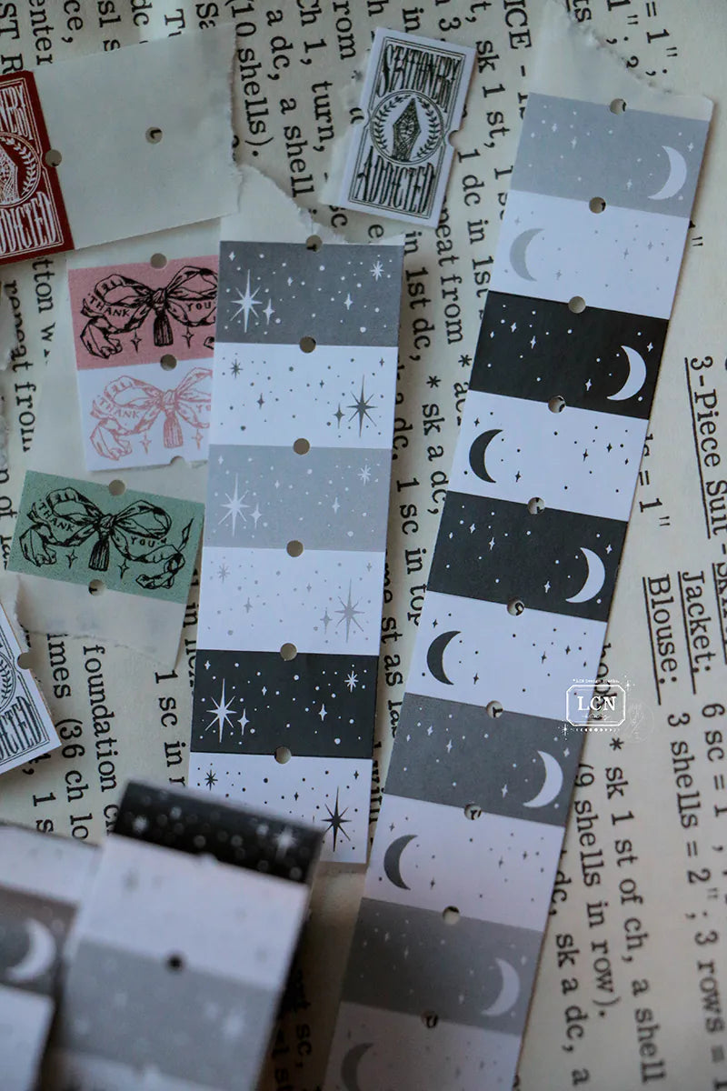 LCN - Pegatinas en Rollo - Moon / Stars