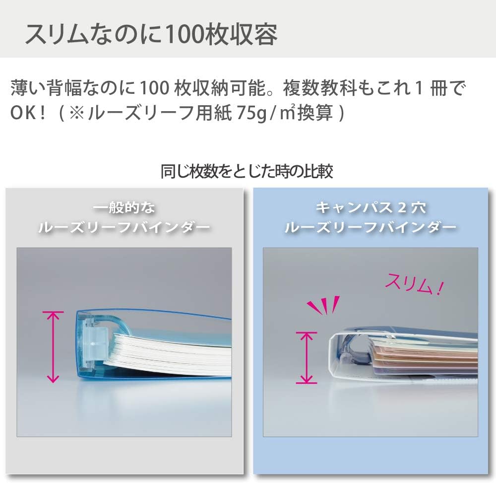 Kokuyo - Archivador 2 Anillas - B5 - Azul