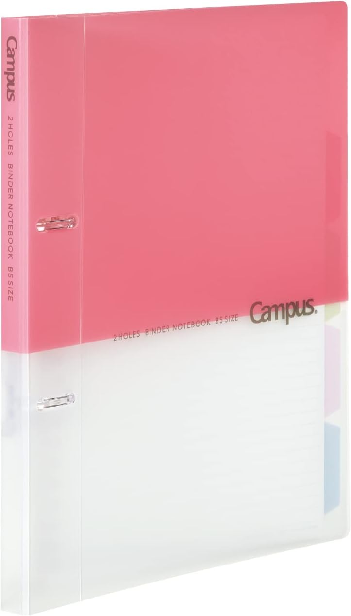 Kokuyo - Archivador 2 Anillas - B5 - Rosa