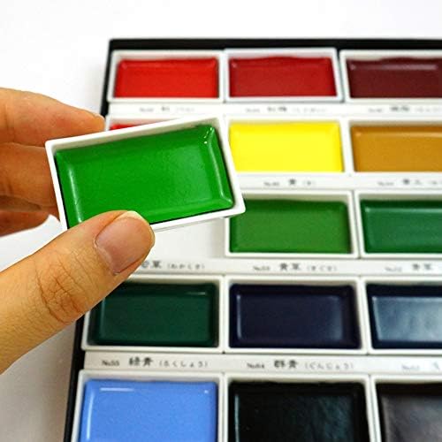 Kuretake - Set 24 Acuarelas GANSAI TAMBI