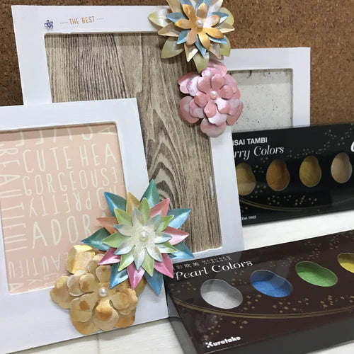 Kuretake - Set de Acuarelas GANSAI TAMBI - Pearl Colors