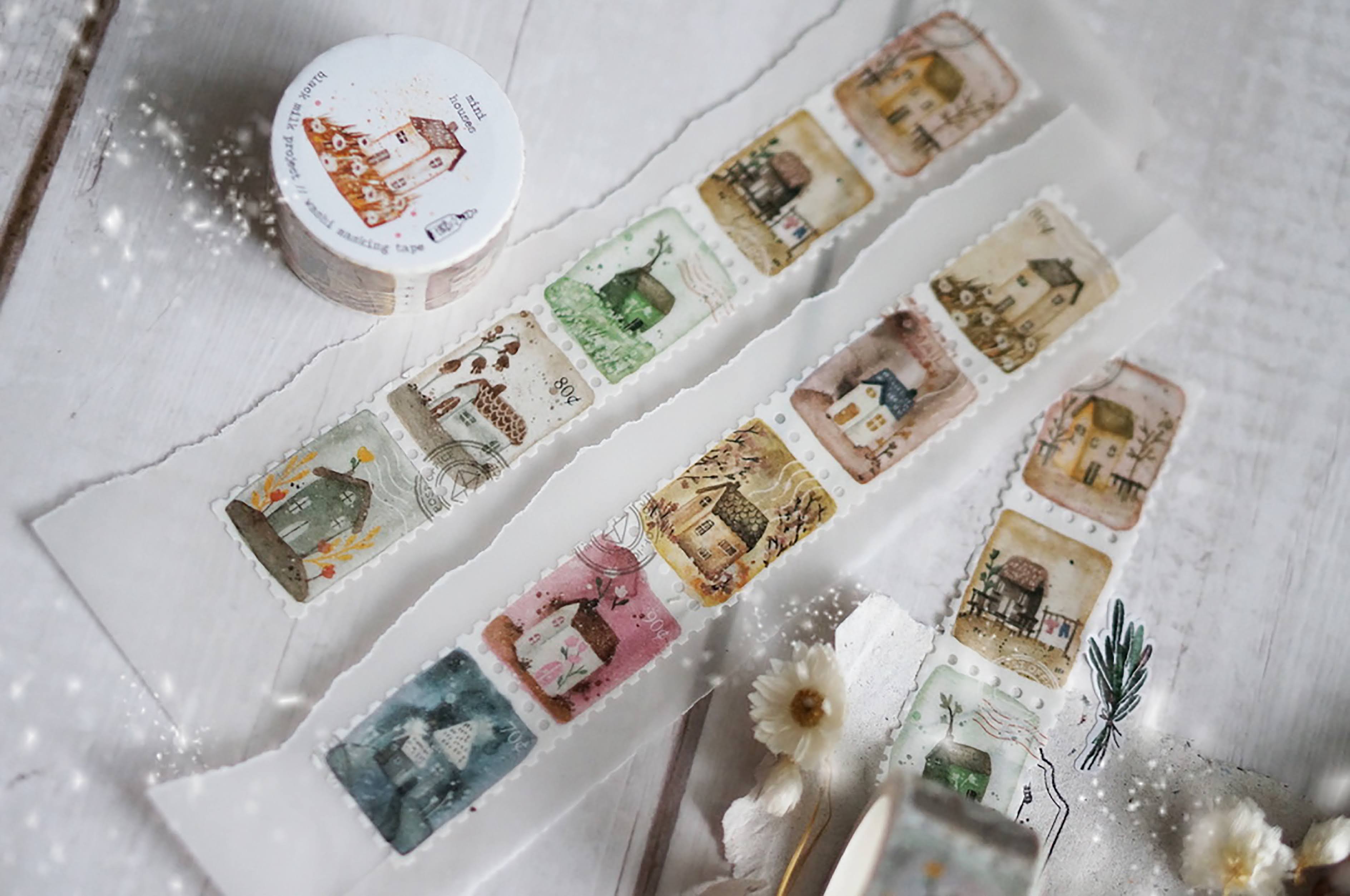 Black Milk Project - Washi Tape Troquelado - Mini Houses