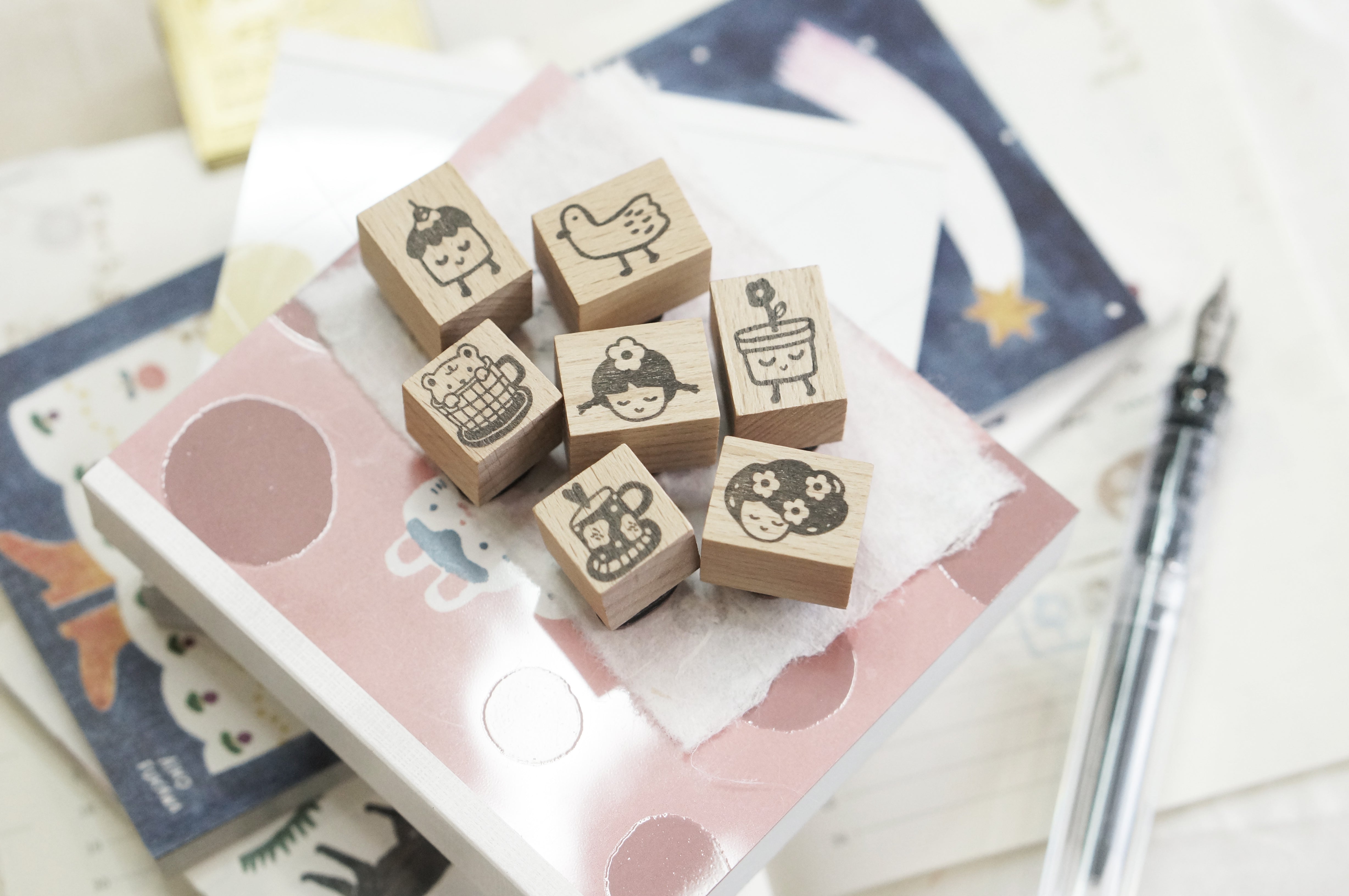 Black Milk Project - Sello de madera - This moment Mini Stamp