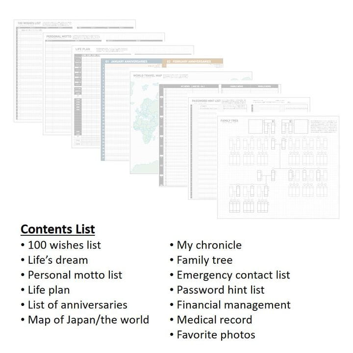 Kokuyo JIBUN TECHO - Cuaderno LIFE - A5 Slim
