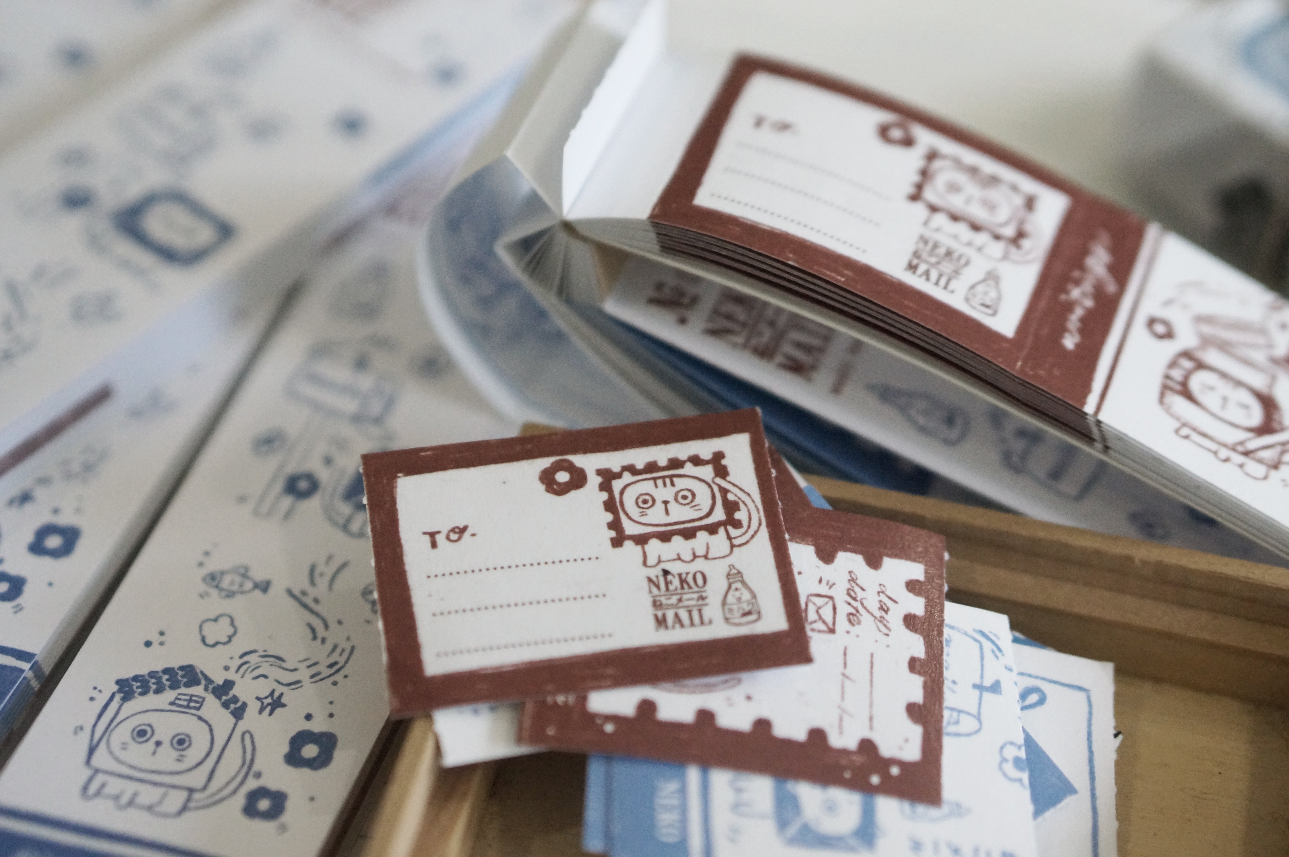Black Milk Project - Bloc de Notas Washi Perforadas - Neko Mail