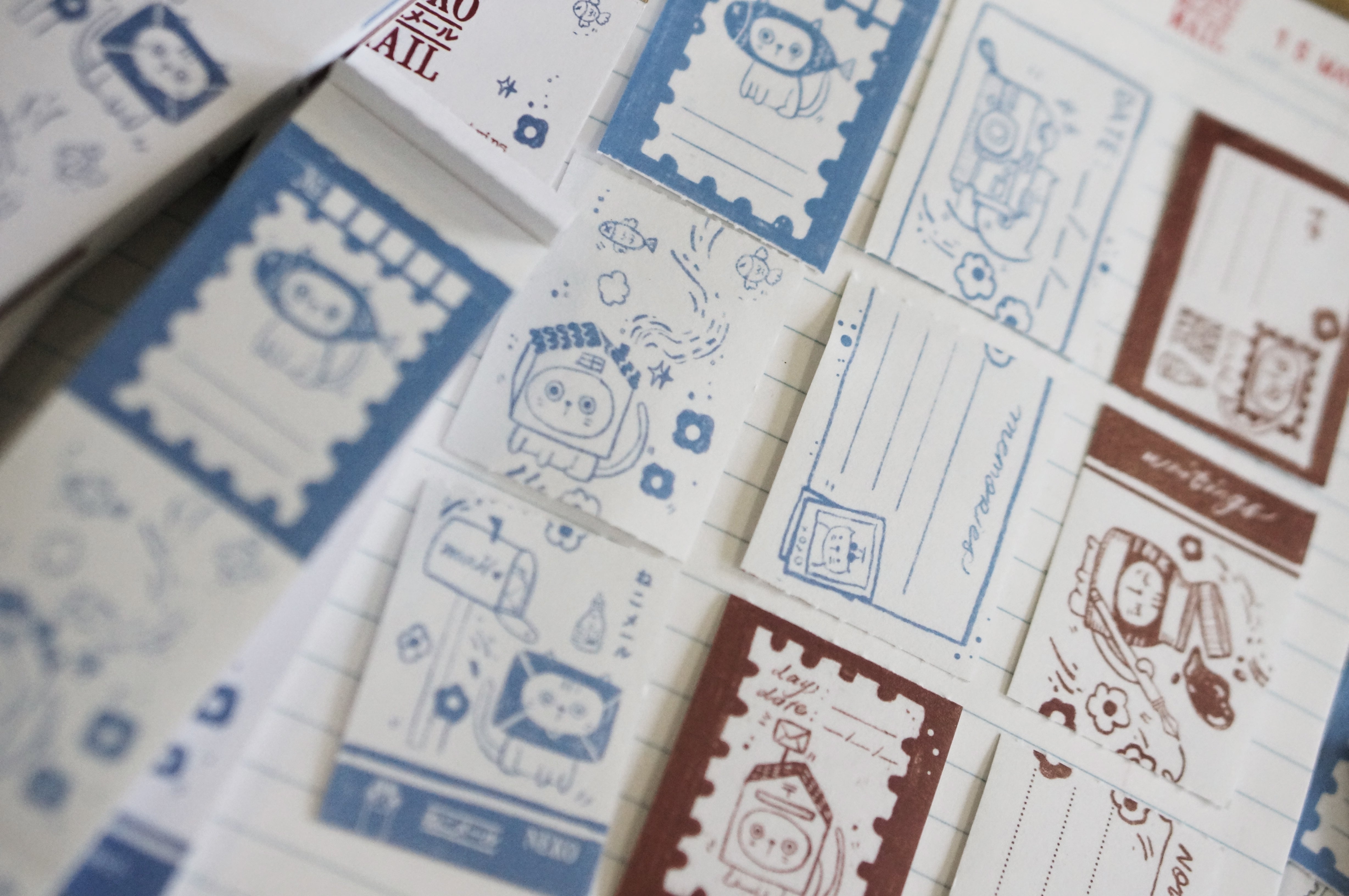 Black Milk Project - Bloc de Notas Washi Perforadas - Neko Mail