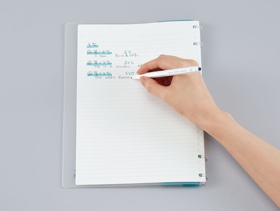 Kokuyo - Archivador Anillas 2x2 - A5 - Azul