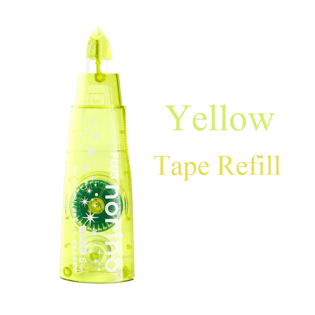 Plus - Recambio Pegamento de cinta Amarillo - Norino