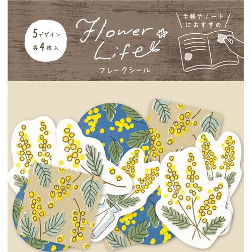 Furukawashiko - Pegatinas Mimosa - 20 ud - FlowerLife