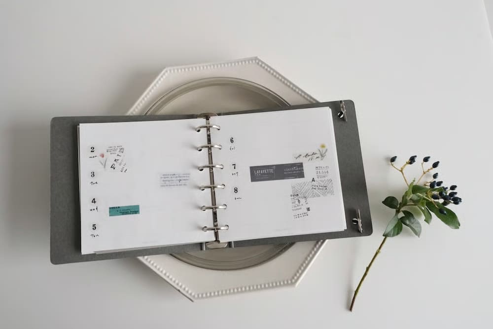 Yohaku - Pegatinas en Rollo - Calendar