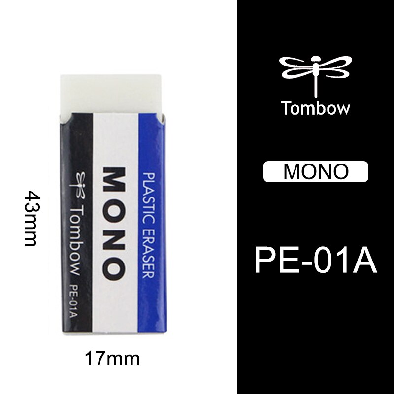 Tombow - Goma de borrar - MONO PE01A